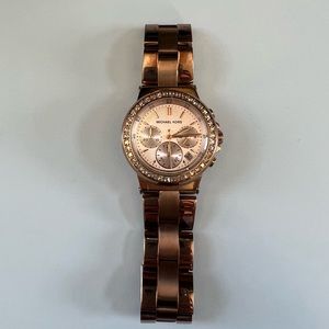 Michael Kors rose gold watch